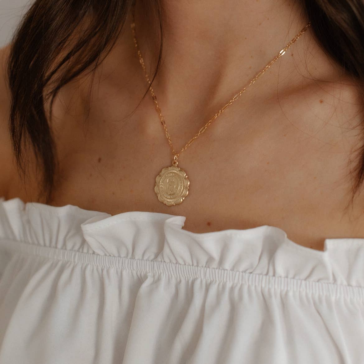 St. Christopher Gold Filled Necklace