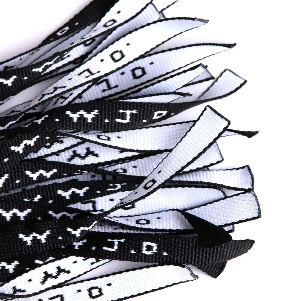 Bracelet Woven WWJD (Black)