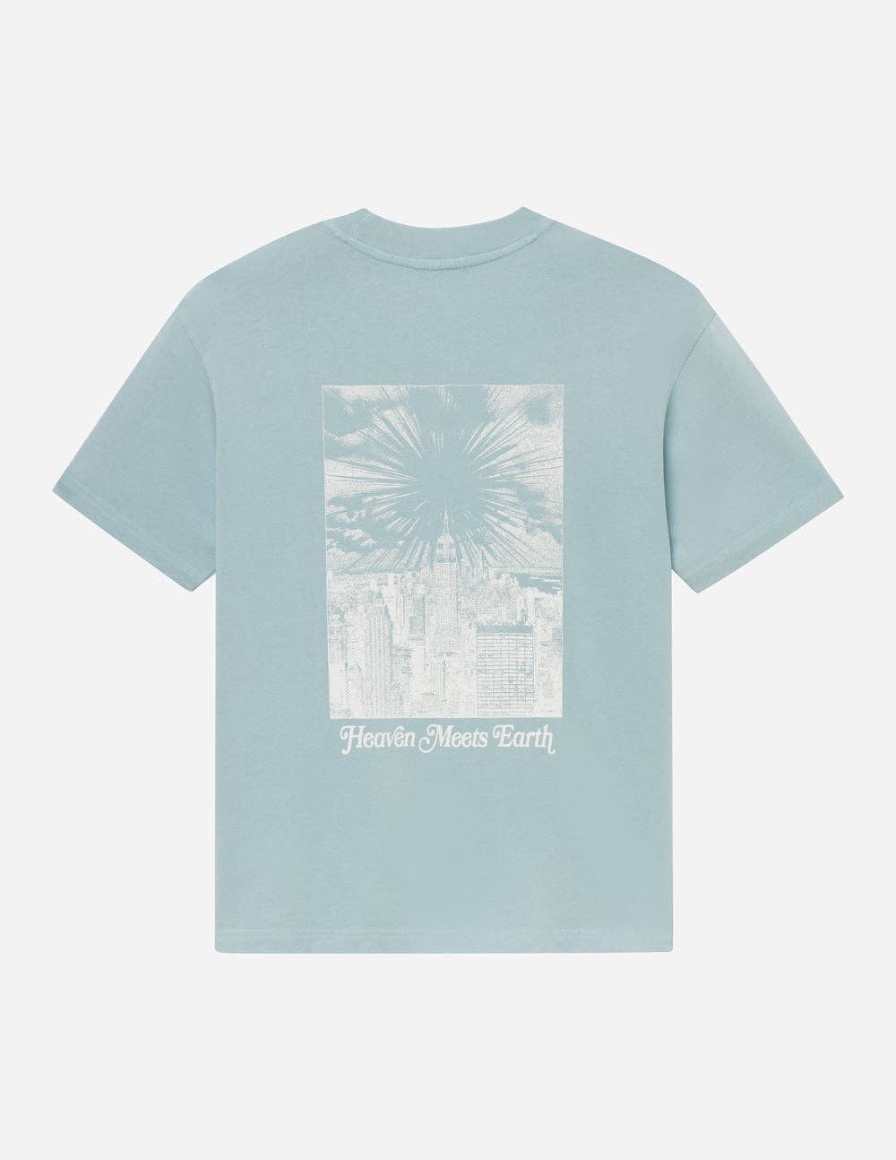 Heaven Meets Earth Blue Unisex Tee