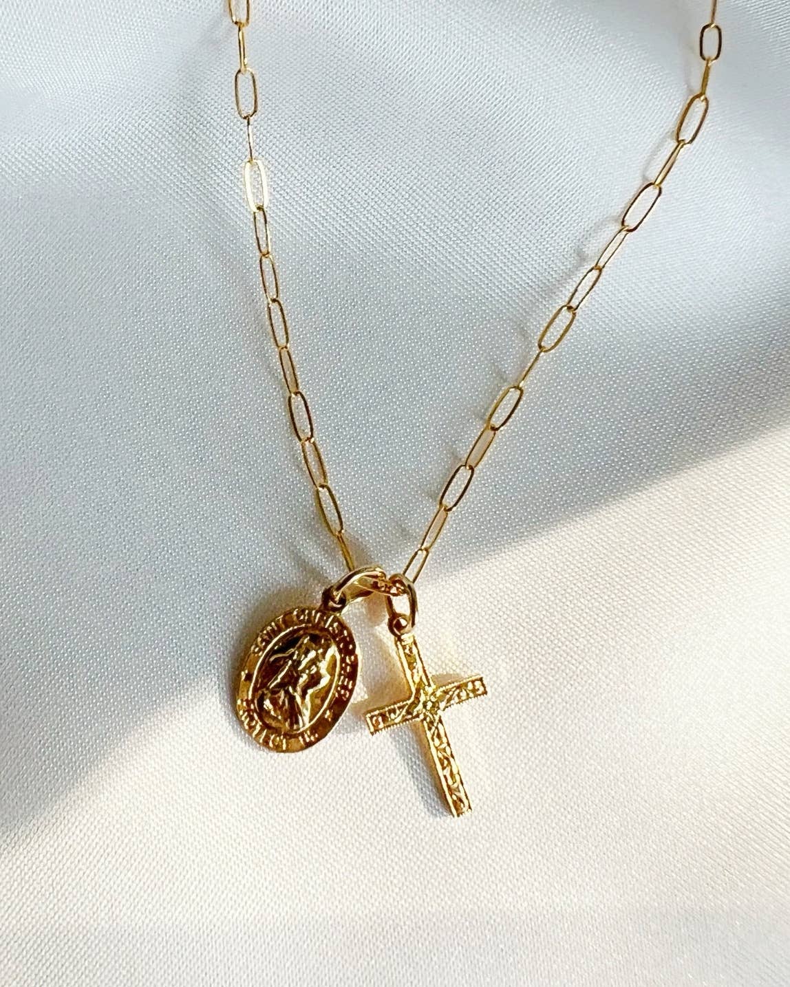 St. Christopher Gold Filled Necklace