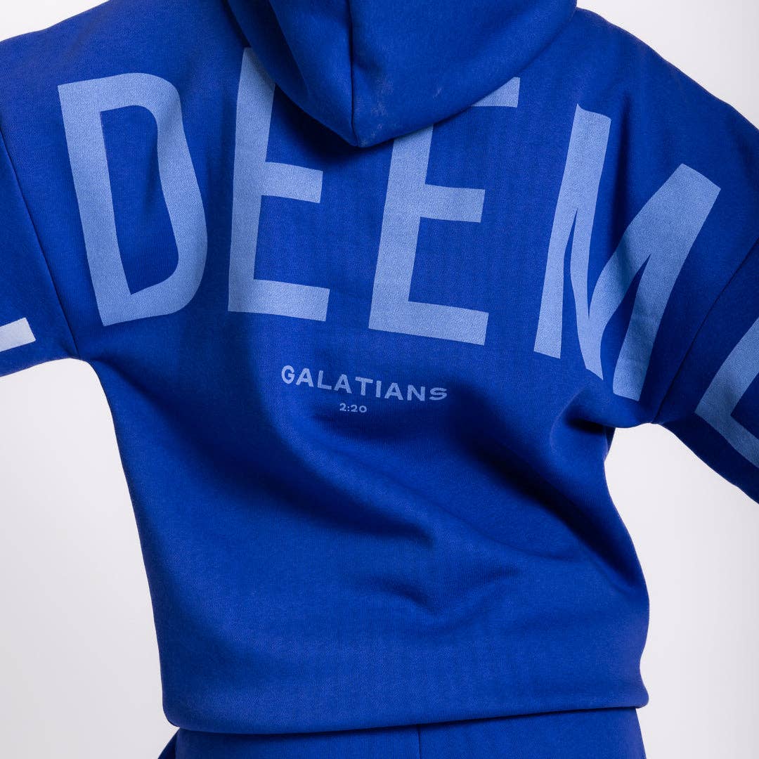 Kingdom Essential Hoodie Blue Flame
