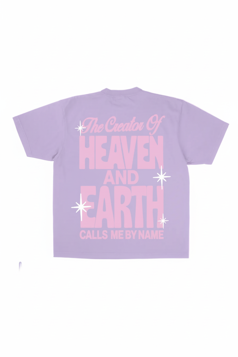 Heaven and Earth Violet Tee