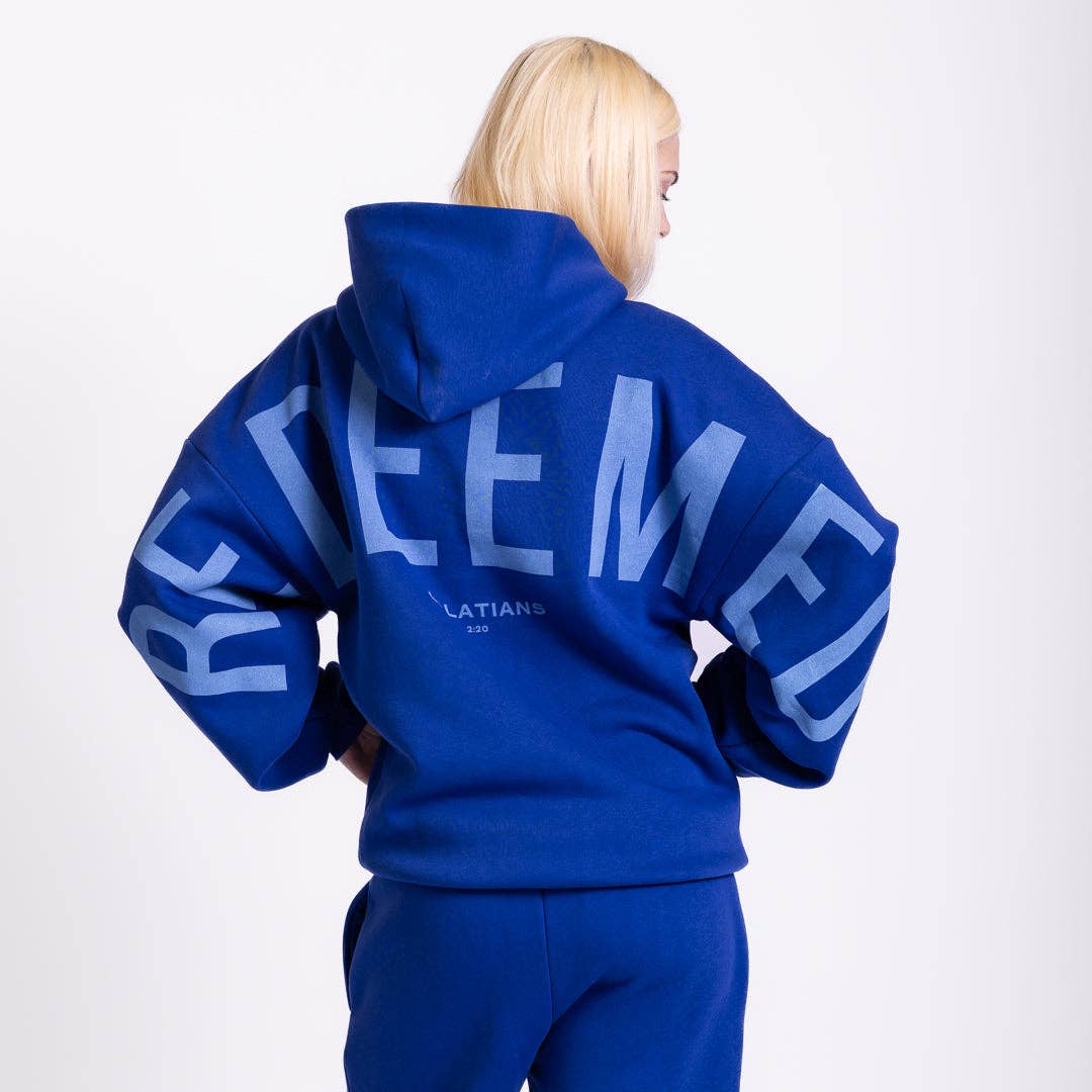 Kingdom Essential Hoodie Blue Flame