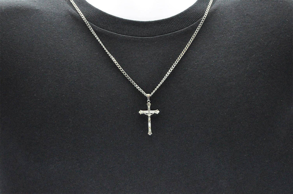 Men's S.Steel Crucifix Cross Pendant