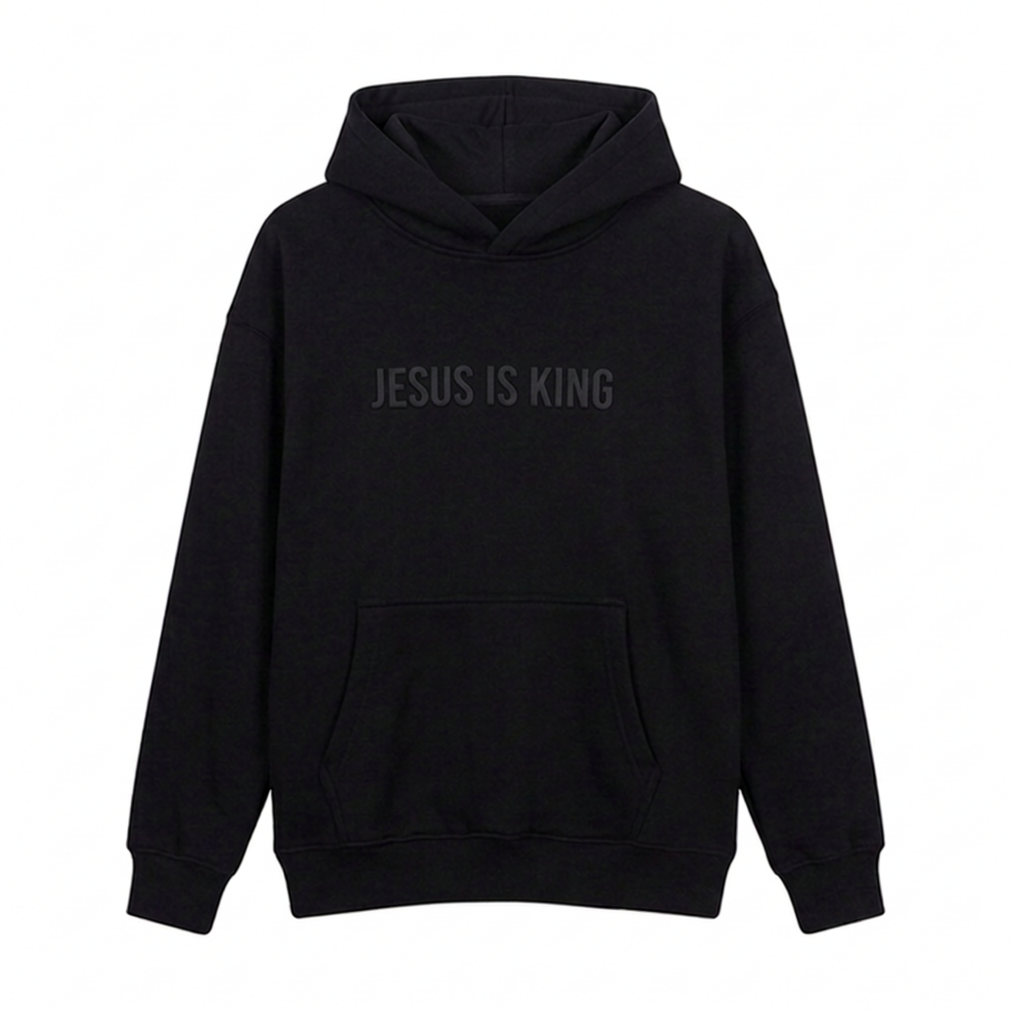 Jesus is King Black Hoodie