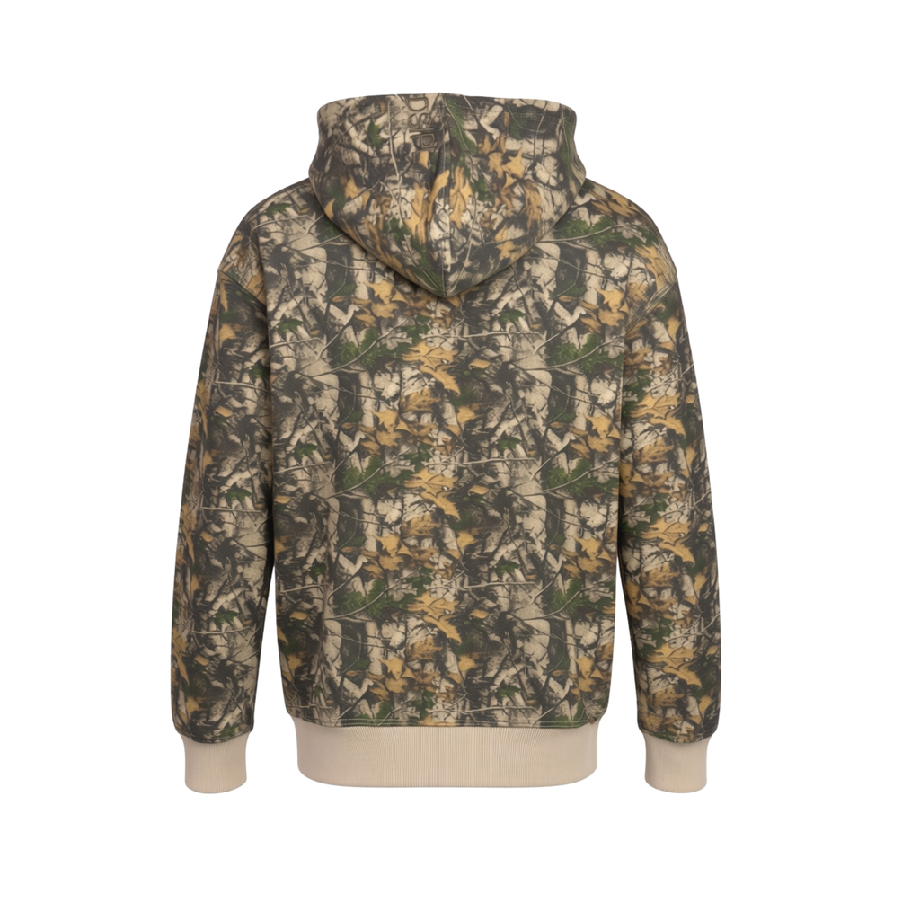 Jesus is King Brown Camo Hoodie